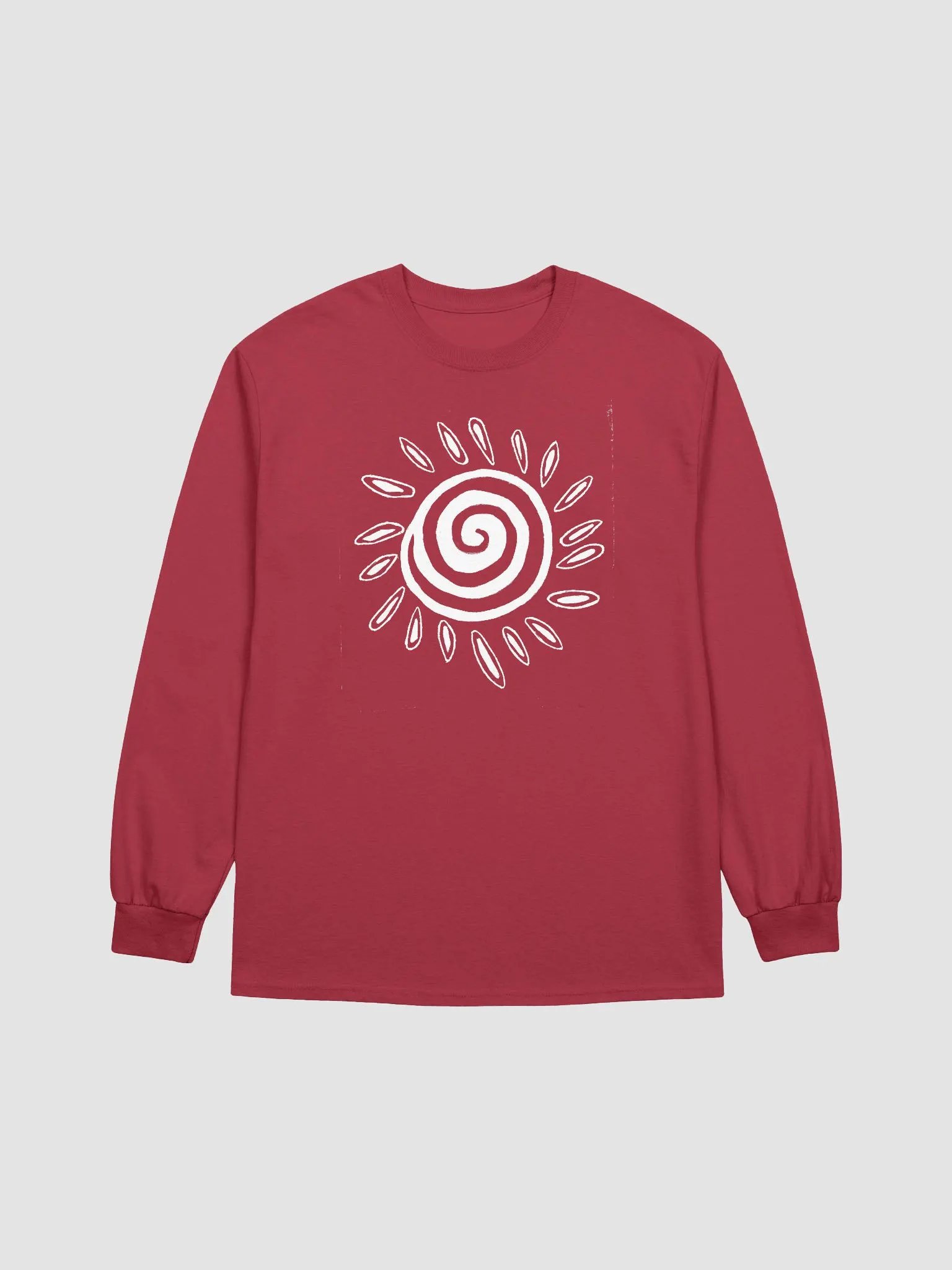 Sun Spiral Long Sleeve T-Shirt product image (4)