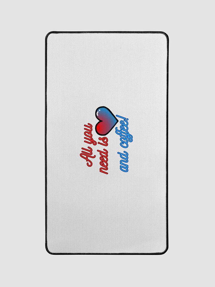 Love & Coffee Deskmat product image (1)