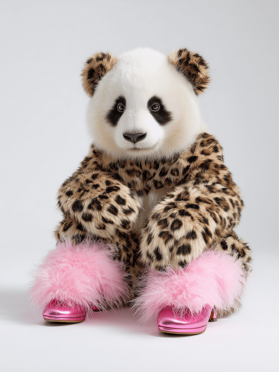 Glam Panda - High-Res Image Download product image (1)