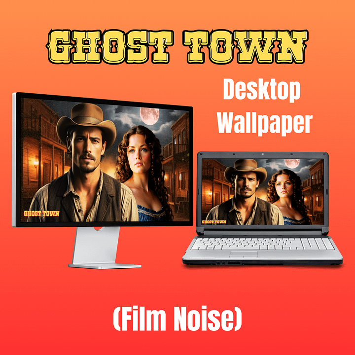Ghost Town - Desktop Wallpaper (Film Noise) product image (1)