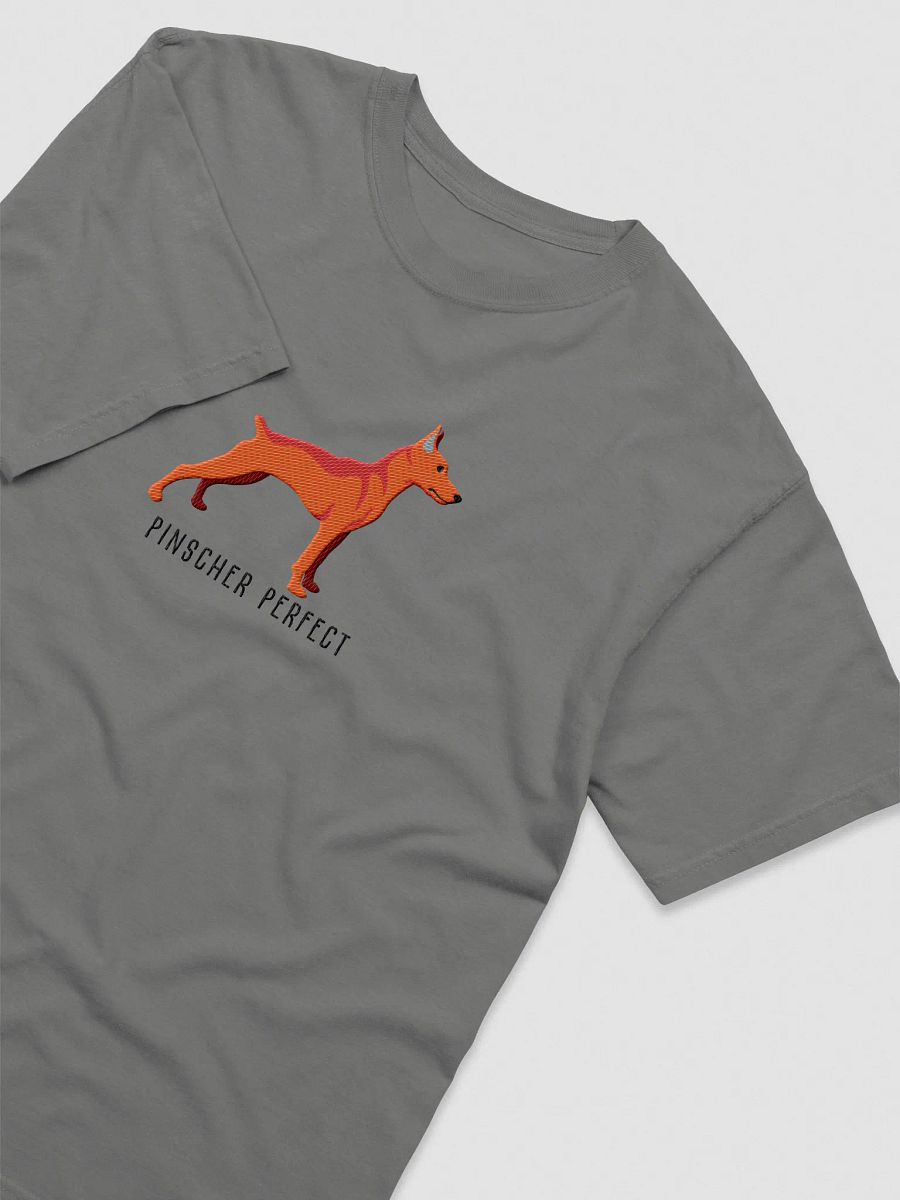 Pinscher Perfect T-Shirt(Embroidered) of a Mini Pinscher(Red) product image (15)