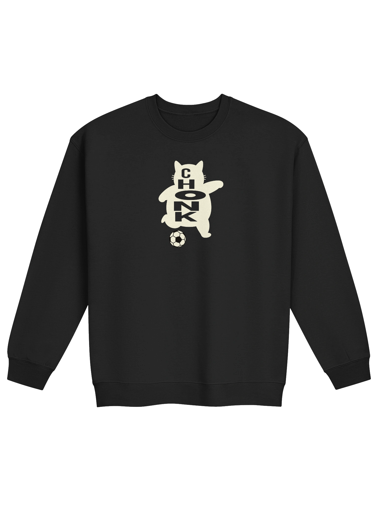 Soccer Chonk Cat - Unisex Adult Sweatshirt product image (1)