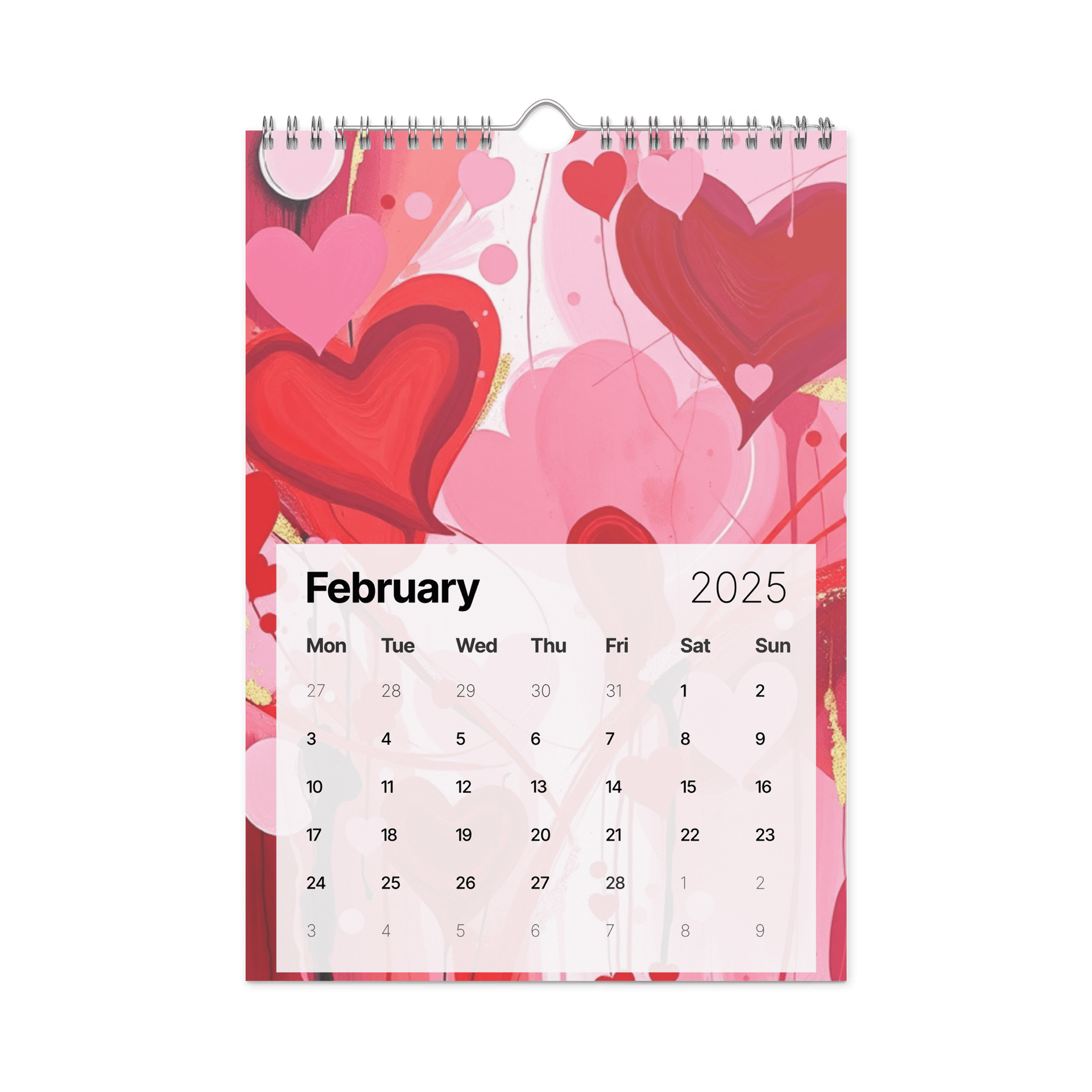 ART ABSTRACT WALL CALENDAR 2026 product image (5)