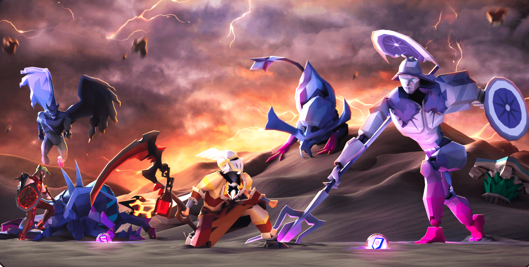 Leagues 5: Raging Echoes Desk Mat product image (1)