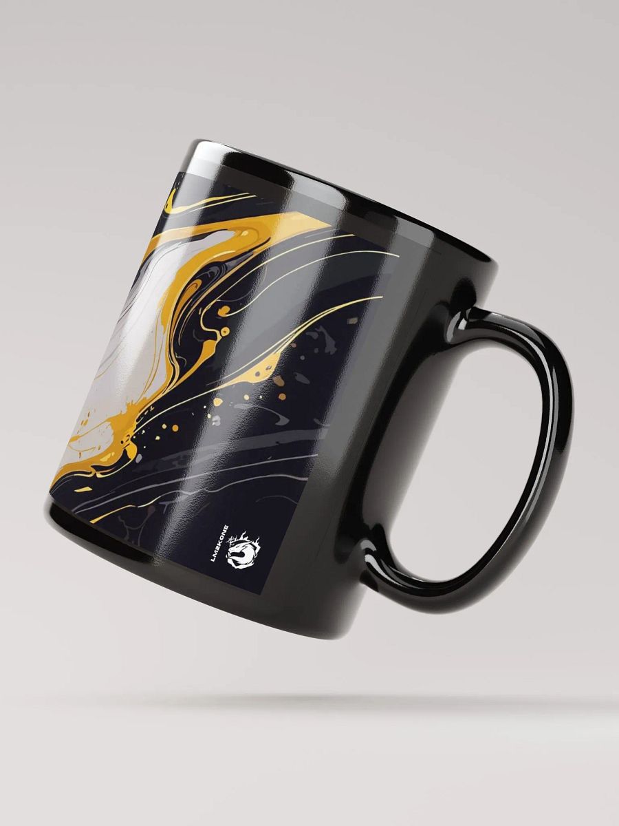Swirling Monochrome Marble Mug product image (4)