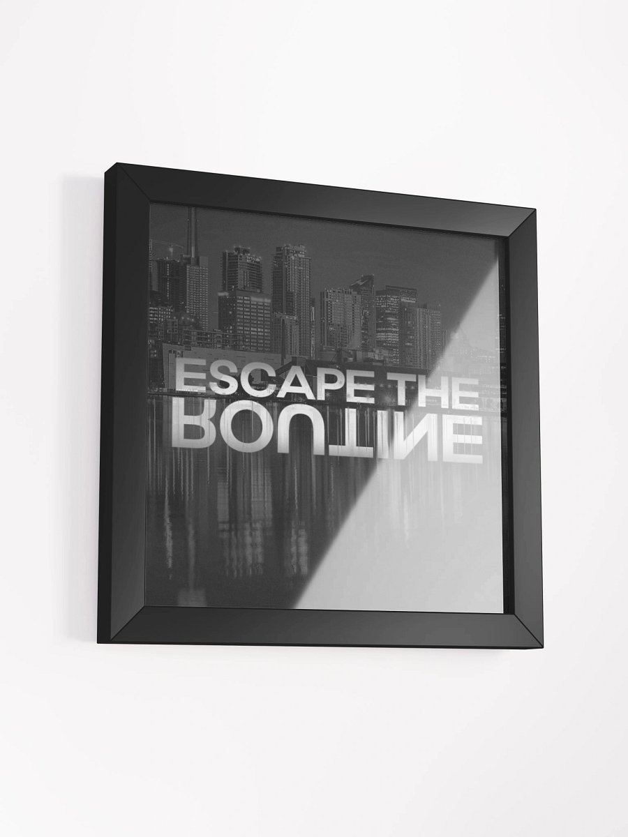 Cityscape Reflections Framed Poster product image (3)