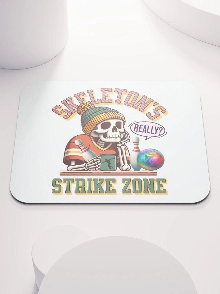 Skeletons Strike Zone Bowling Really Mouse Pad product image (1)