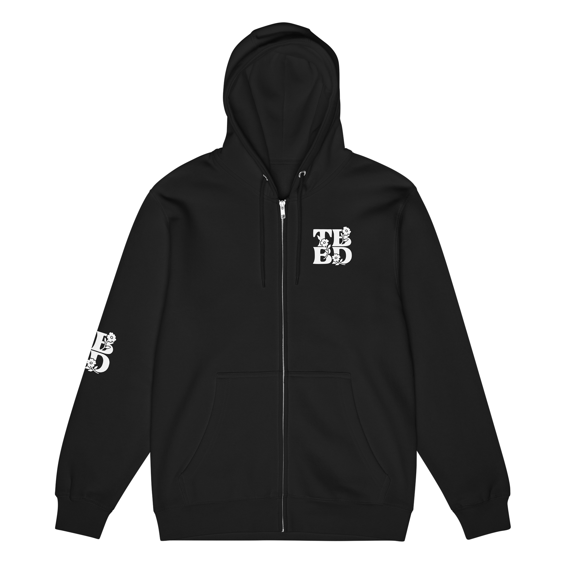 The Big Beautiful Day Floral Zip-Up Hoodie product image (9)