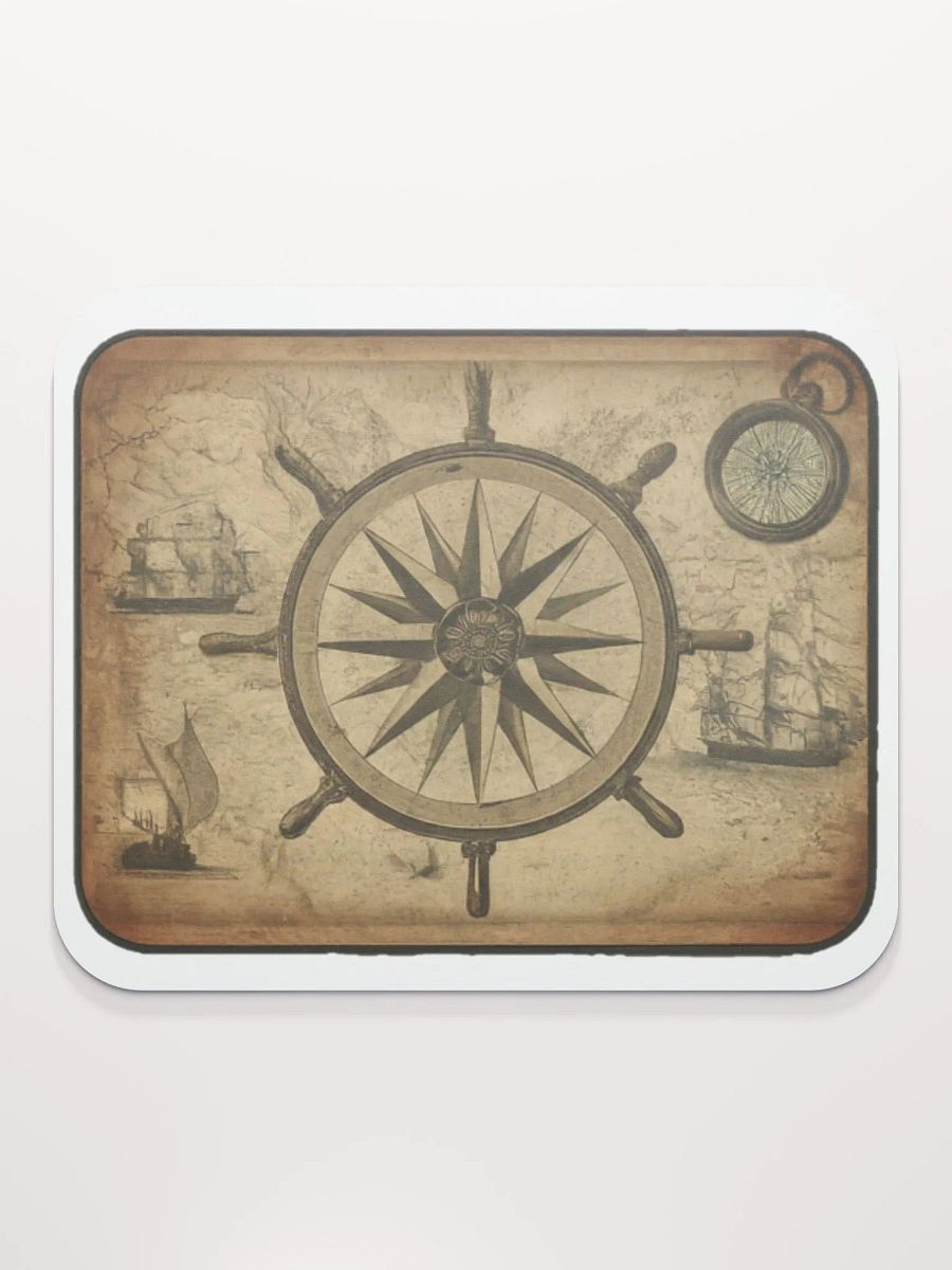 Vintage Nautical Mouse Pad product image (2)