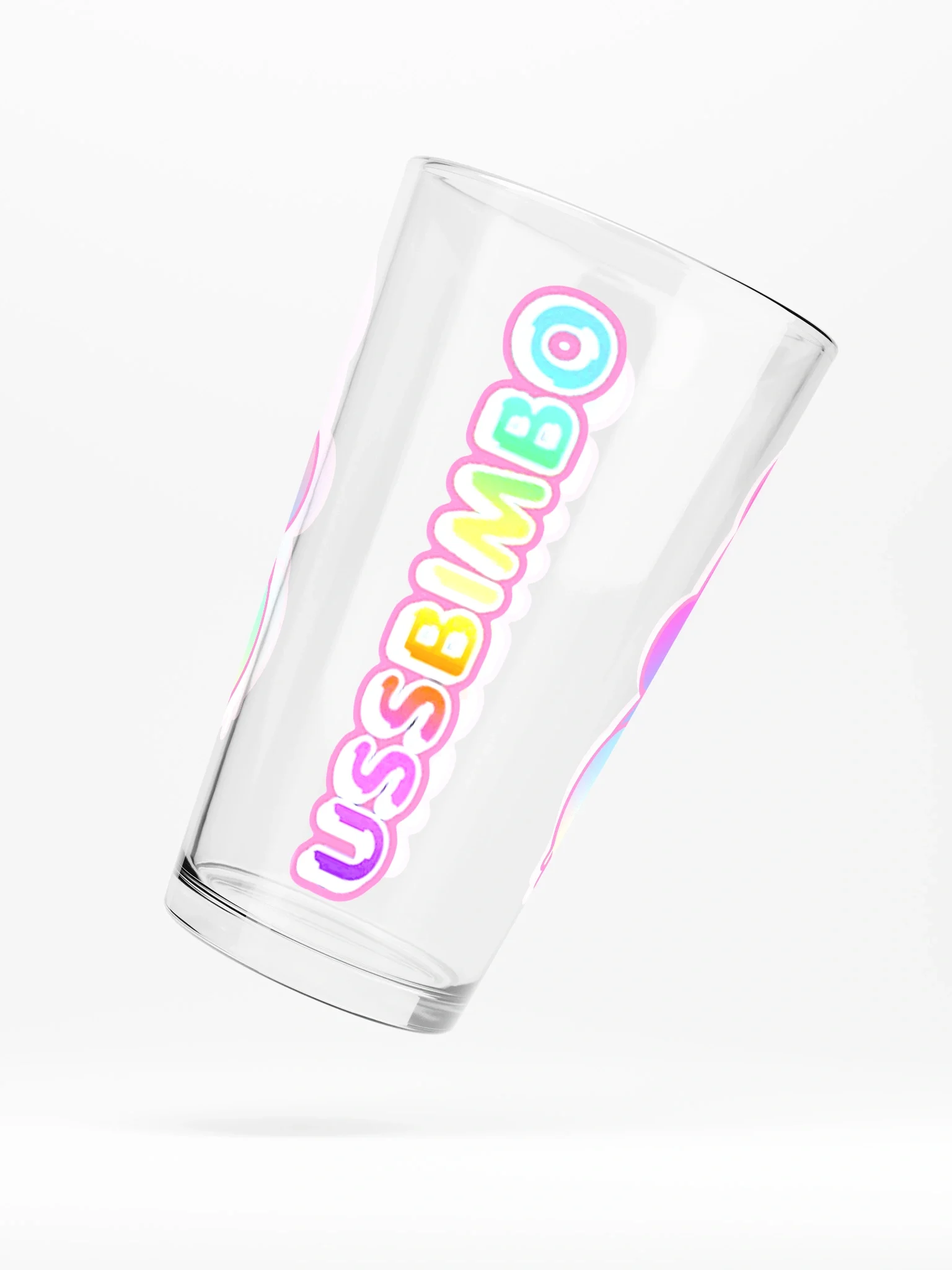 USS BIMBO Rocket of Love Pint Glass product image (4)