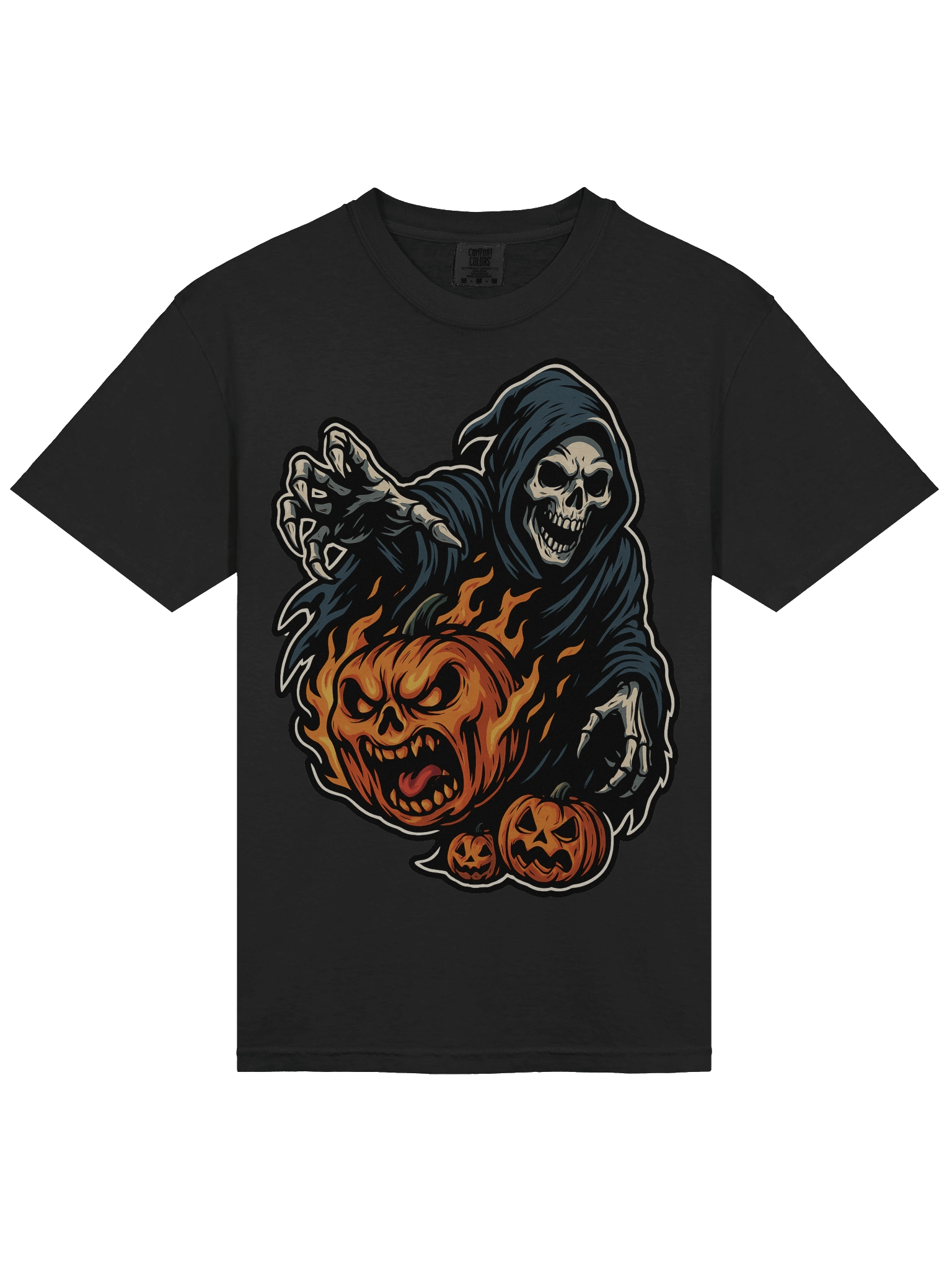 Reaper’s Harvest – Jack-O’-Lantern Soul Tee product image (3)