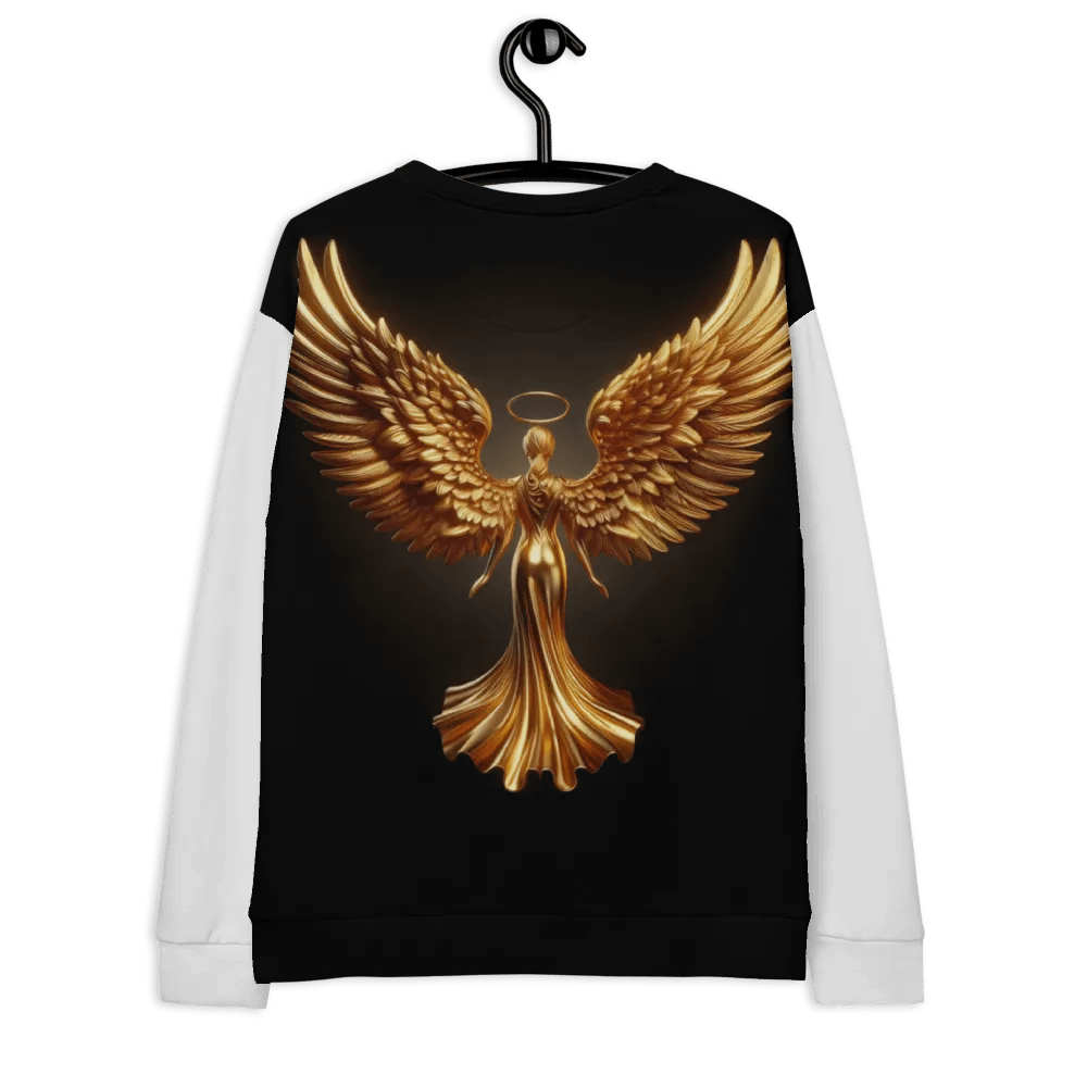 A Golden Angel and Cross - Unisex Sweatshirt #9 product image (12)
