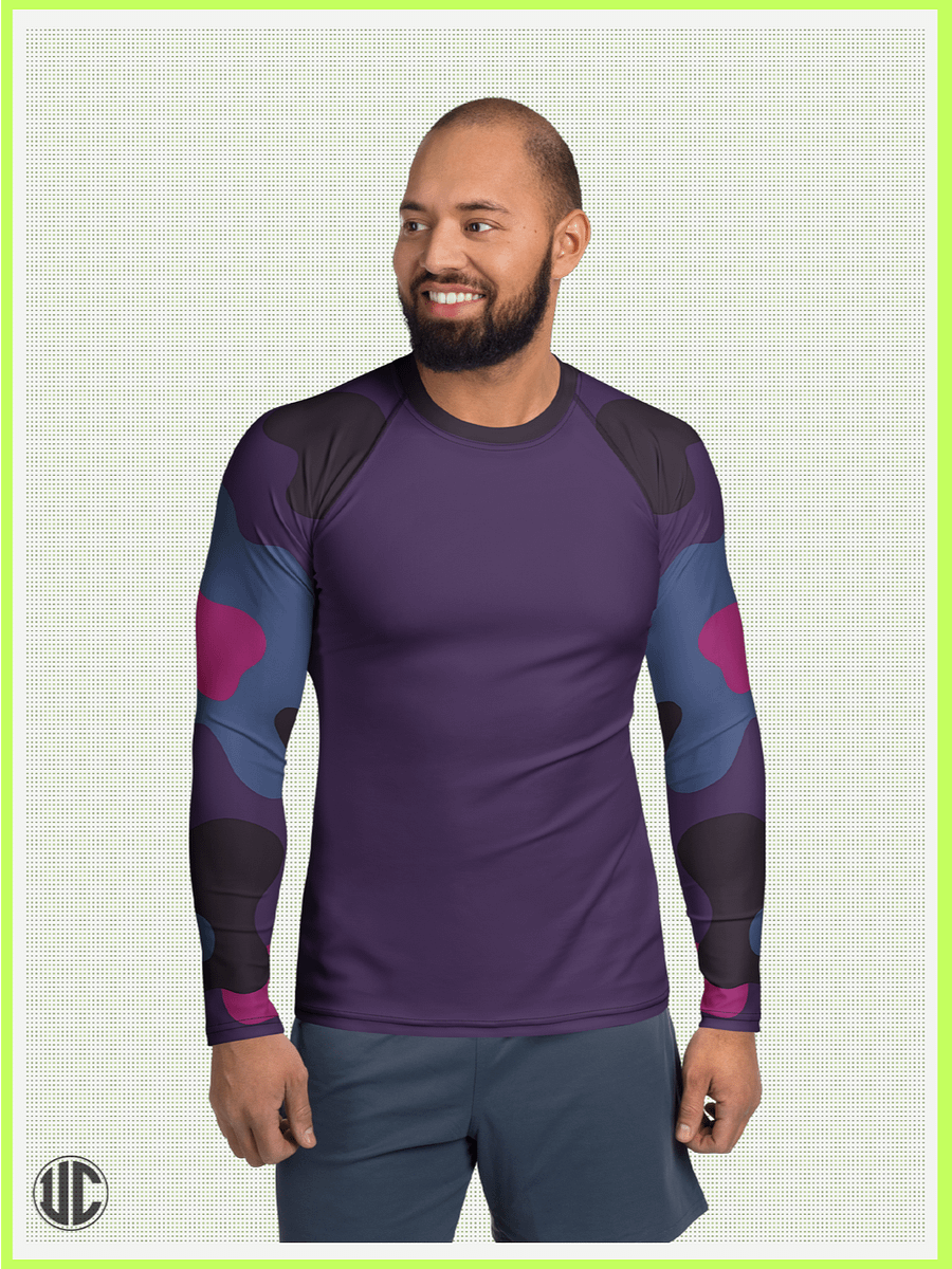 Kat’s Urban Camo – Men’s Rash Guard product image (1)