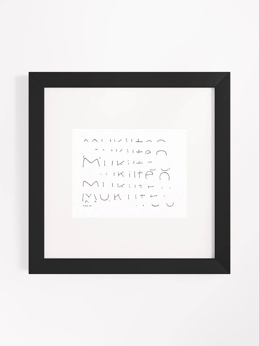 mukilteo Panel Card Print Framed product image (4)