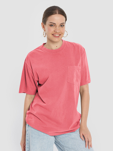 Photo showing Comfort Colors Unisex Garment-Dyed Pocket T-Shirt