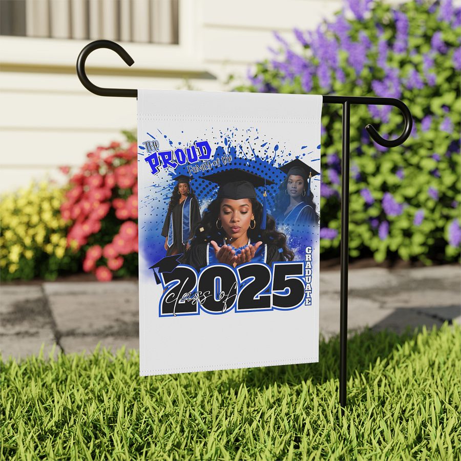 Editable Graduation Canva Template 2025 – Class of 2025 Photo Collage for T-Shirt, Yard Flag, Banner & Party Decor – Custom Graduation Design product image (3)