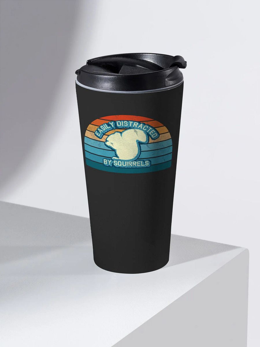 Retro Easily Distracted Travel Mug product image (2)