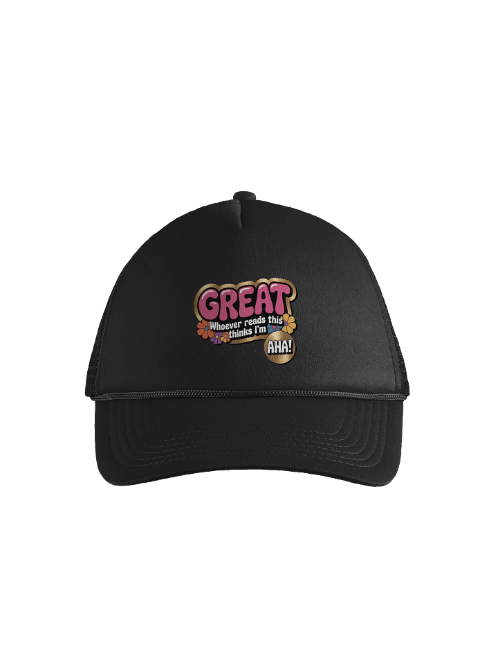 Great Vibes Retro Trucker Hat product image (9)