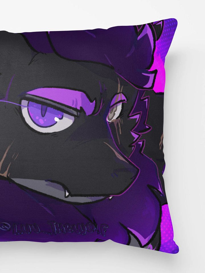 "Scruffy Wolf" Nardoragon Decorative Pillow product image (2)