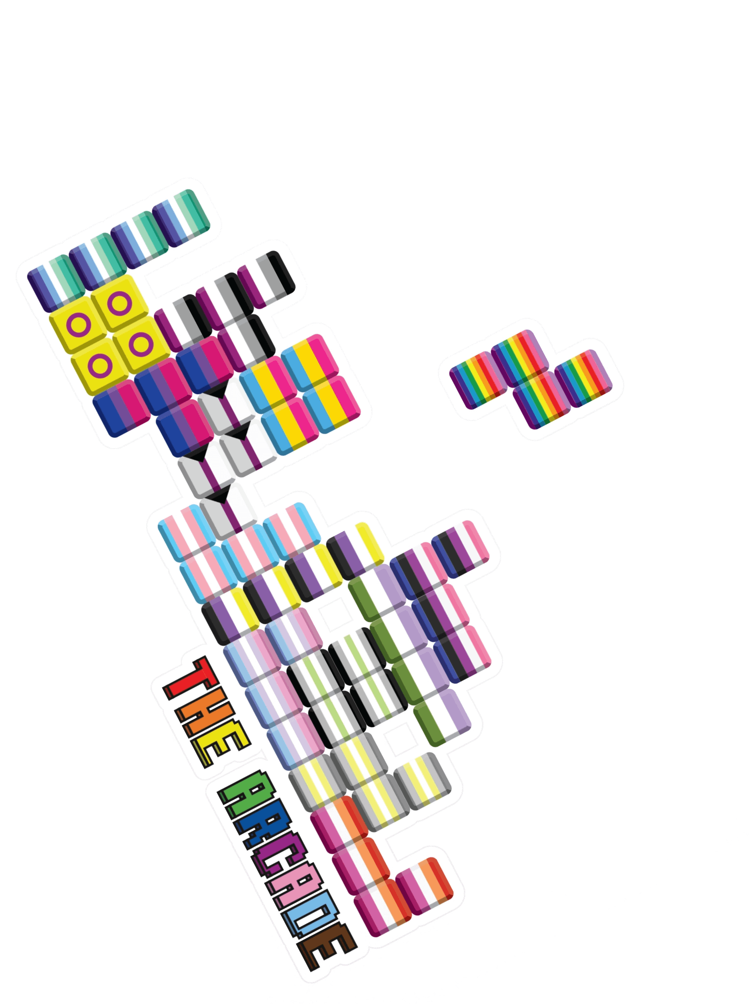 Part of the Whole ∙ Pride 2025 ∙ Sticker Sheet product image (1)