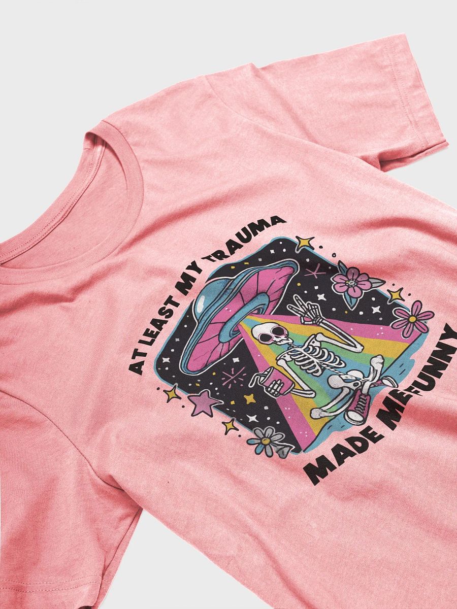 Whimsical Skeleton Peace T-Shirt product image (3)