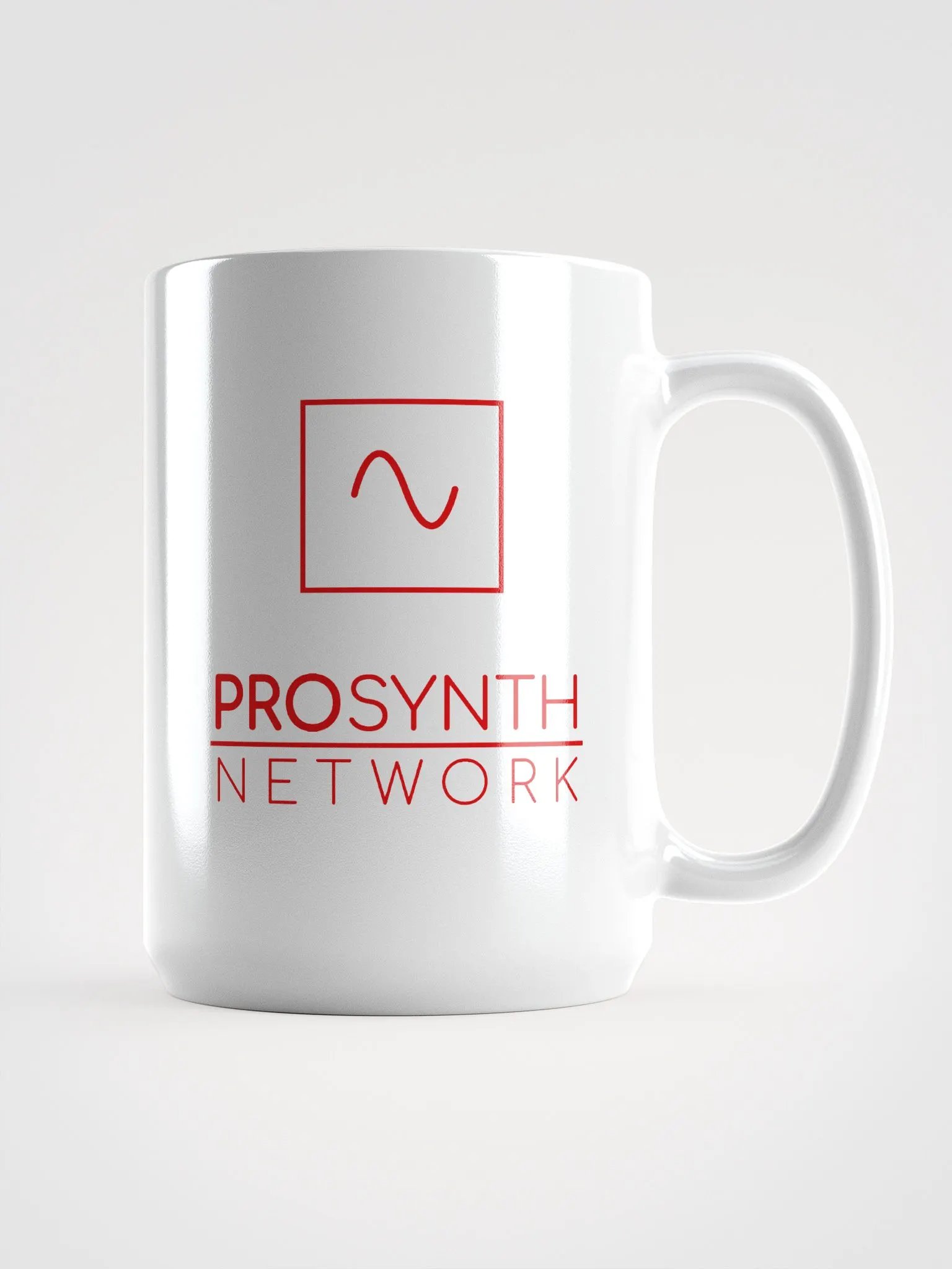 Pro Synth Network White Glossy Mug product image (1)