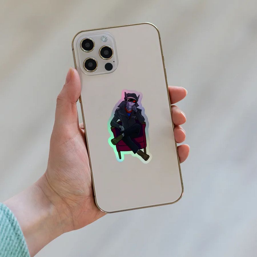 Movie Cage Holographic Sticker product image (8)