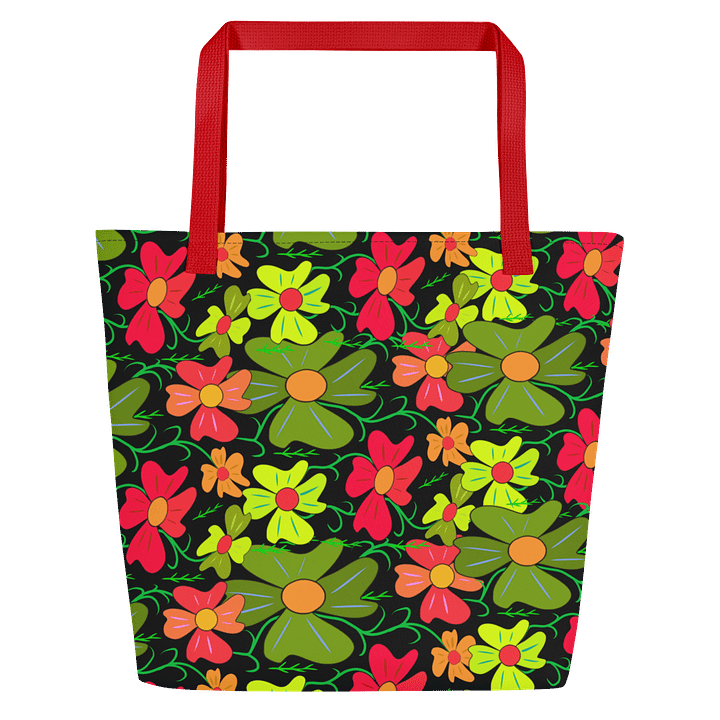 Vibrant Floral Fiesta Tote product image (1)