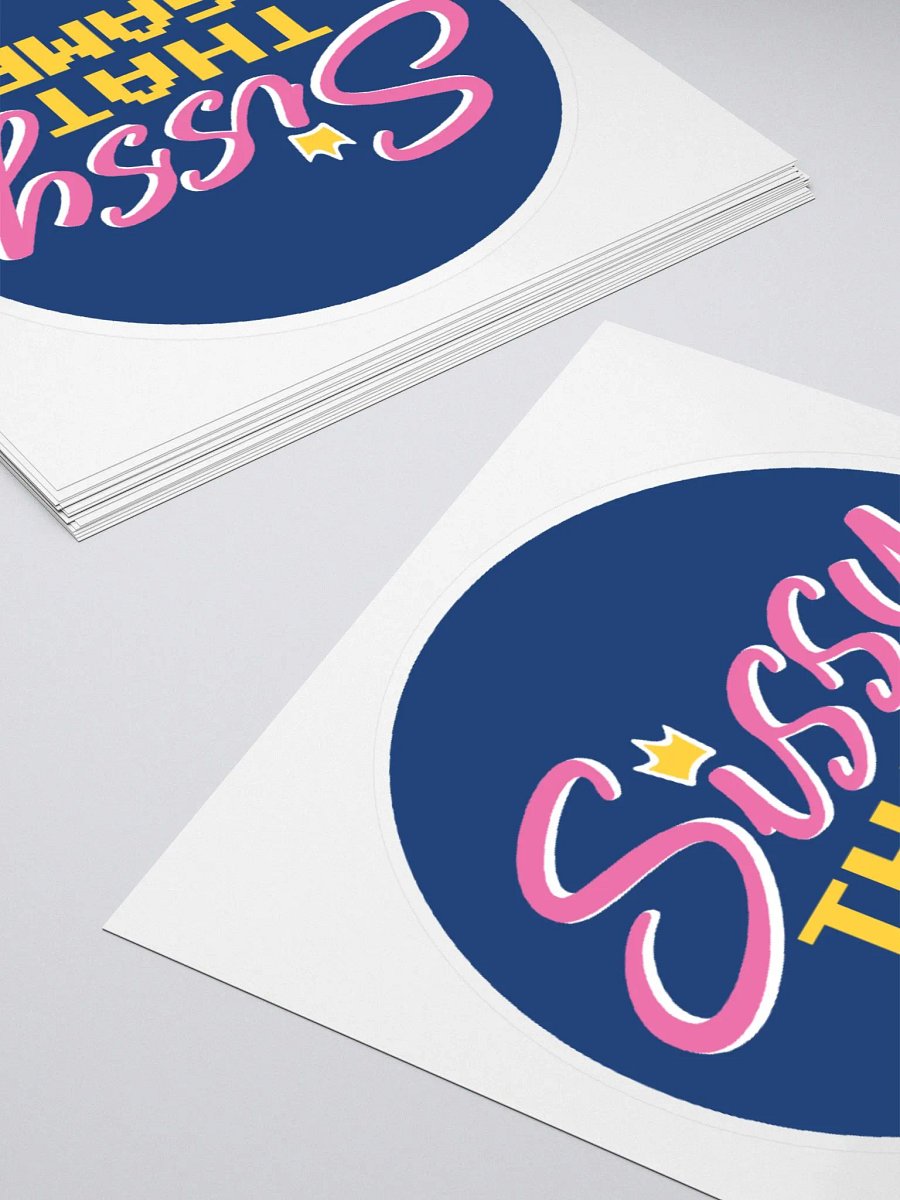 SissyThatGame - Logo Stickers product image (4)