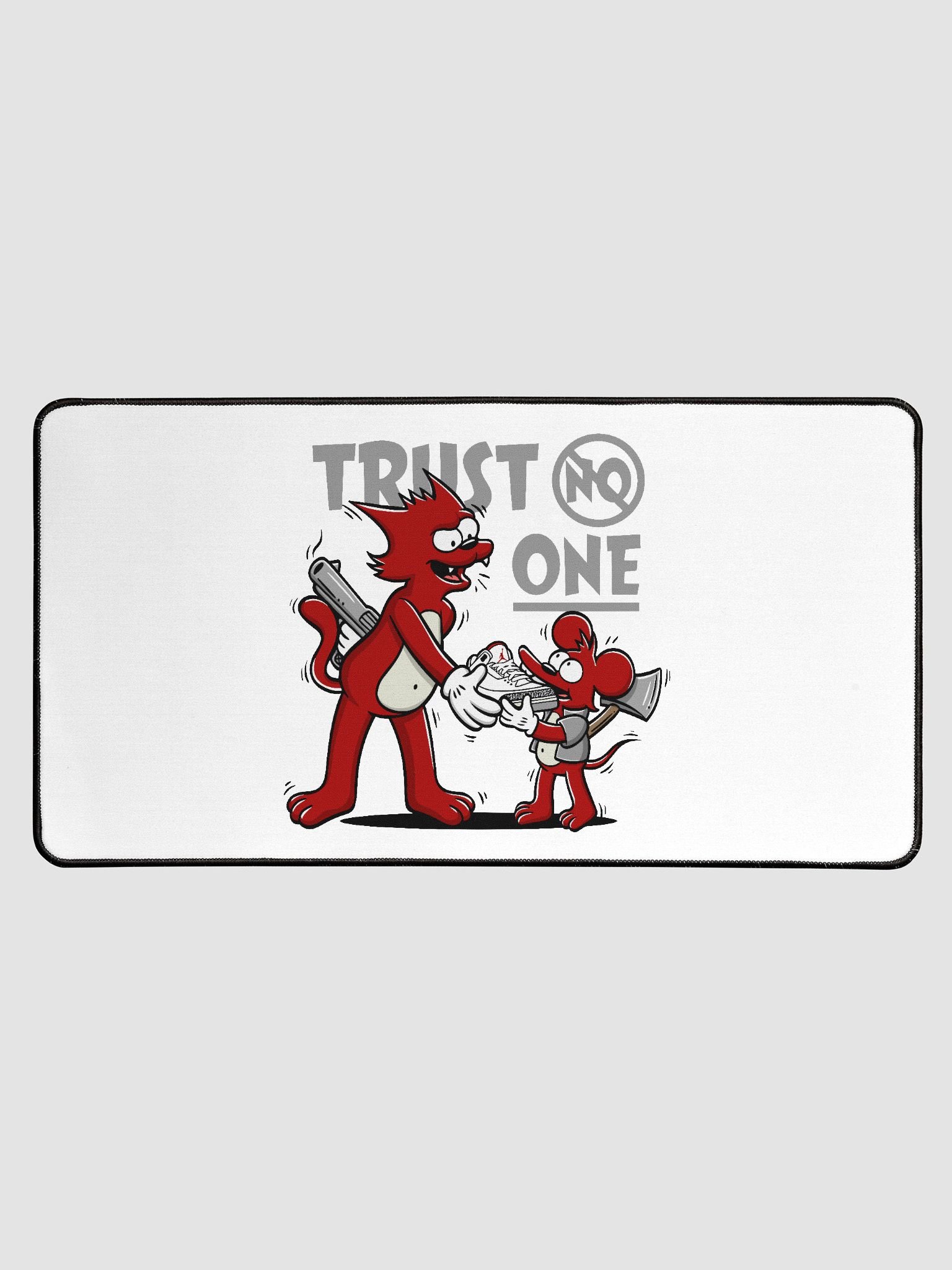 Trust No One Desk Mat product image (1)