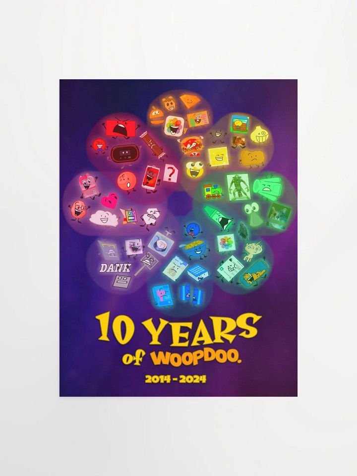10 Years of WoopDoo Poster product image (1)