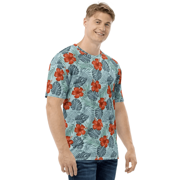 Palm Paradise | Crew Neck T-Shirt product image (2)
