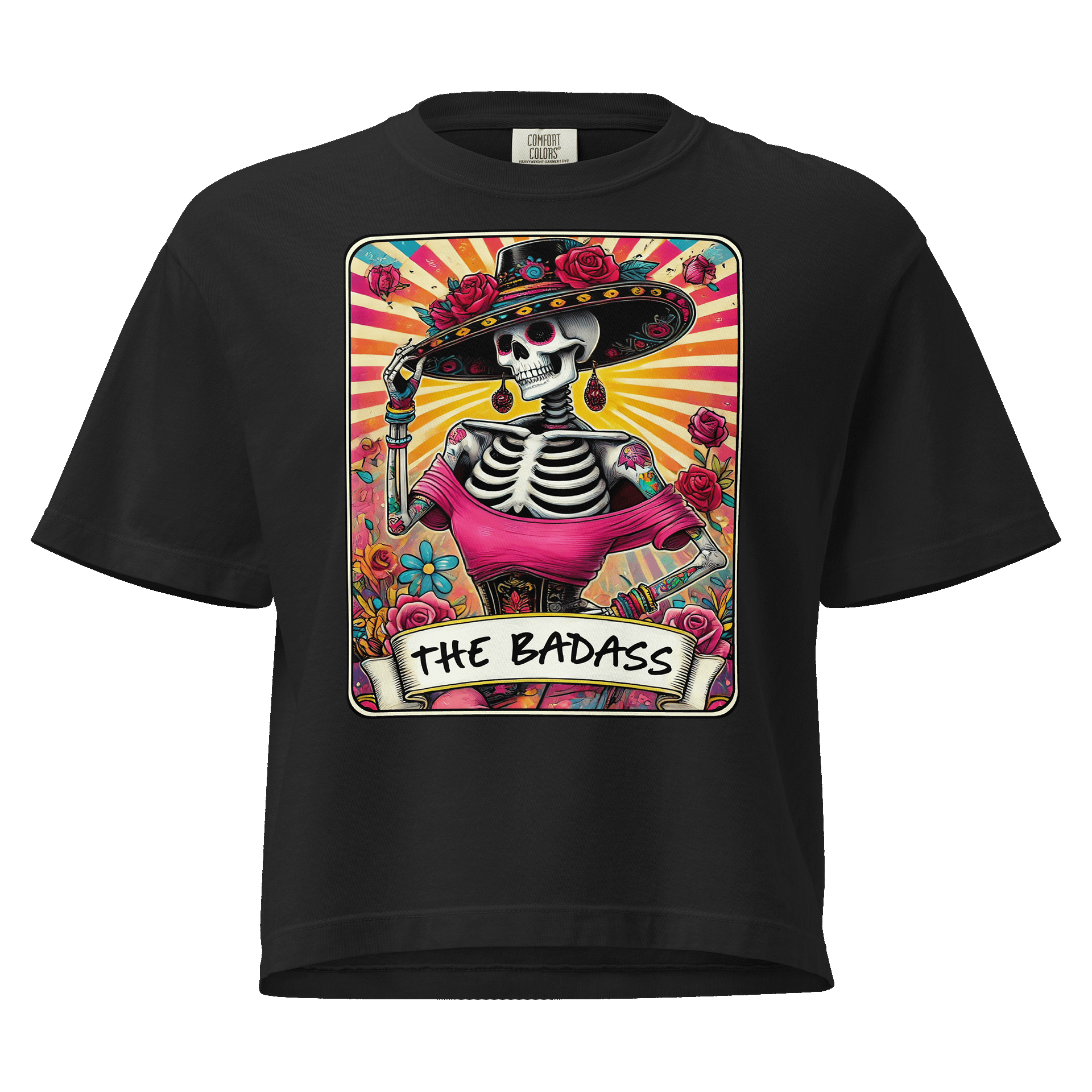 Roses & Bones Boxy Tee product image (1)