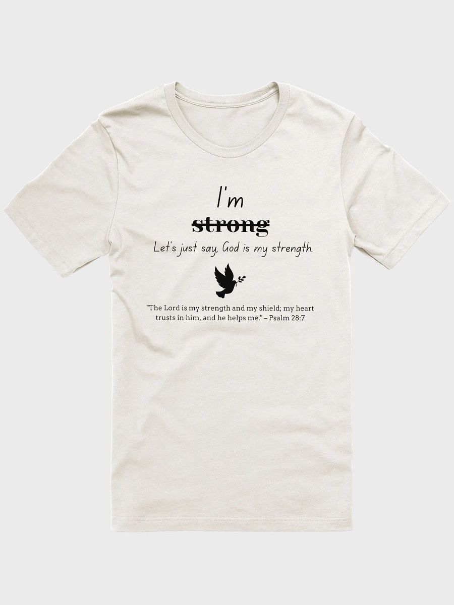 God is My Strength - Faith Tee product image (8)