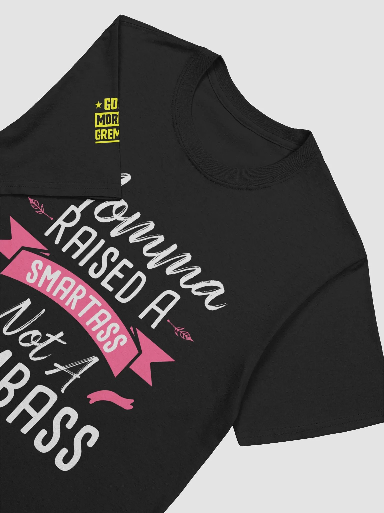 blk-tshirt Momma raised 2nd edition product image (1)