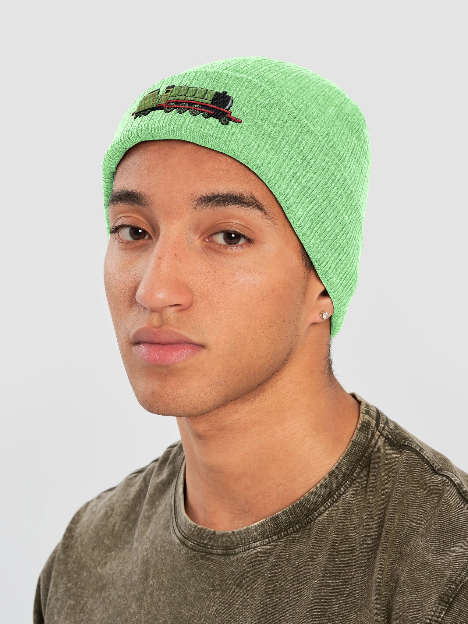Henry Embroidered Beanie product image (4)