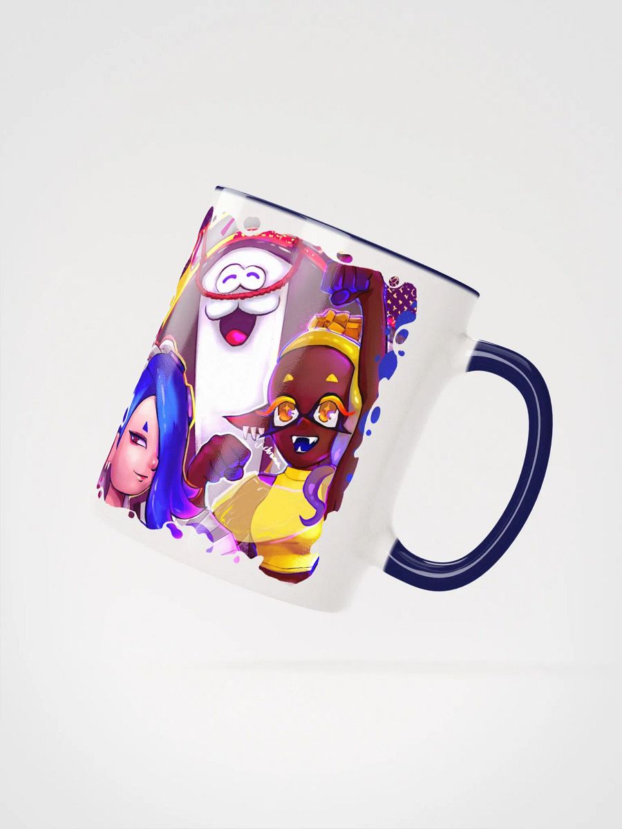 Repping the Splatlands - Colorful Ceramic Mug - Art by CosmicChroma product image (1)