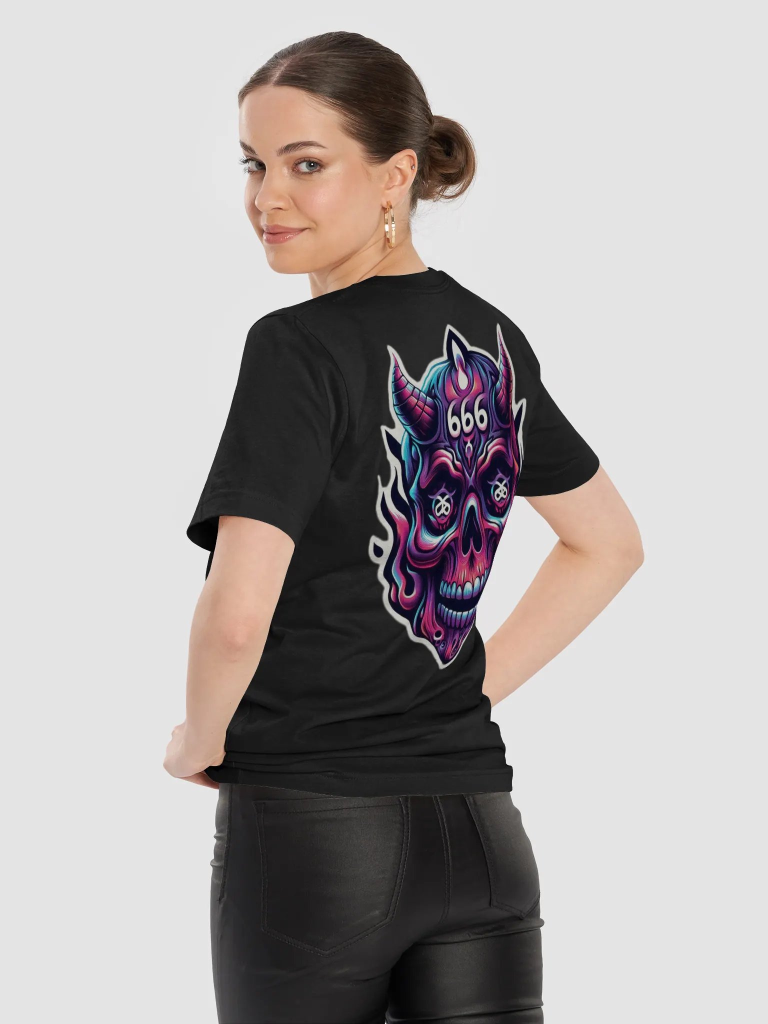 Elder Emos 666 Purple T-shirt product image (9)