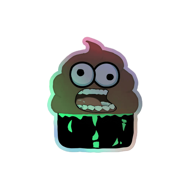 MrPoopers Halo Sticker product image (2)