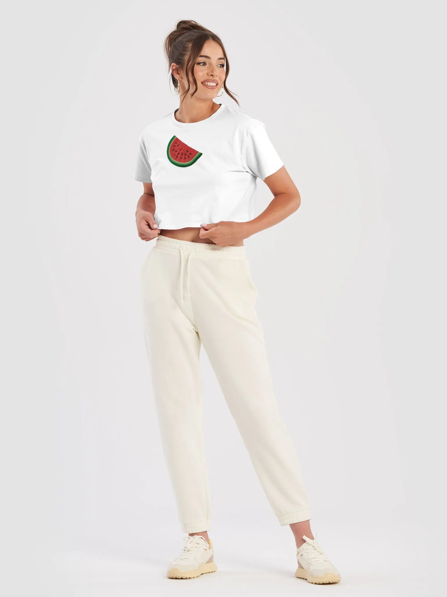 CozyAvocado Women's Premium Watermelon Crop Top #6 product image (31)