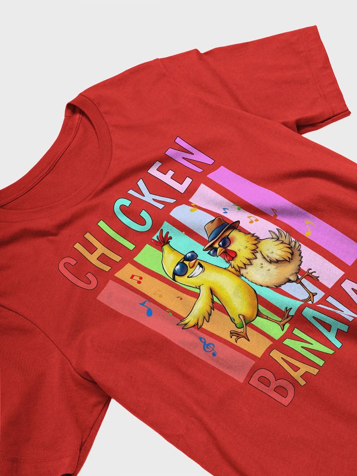 Chicken Banana Sunny Duo Unisex T-Shirt product image (14)
