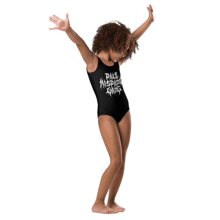 PHG Metal Logo One Piece Kids Bathing Suit product image (1)