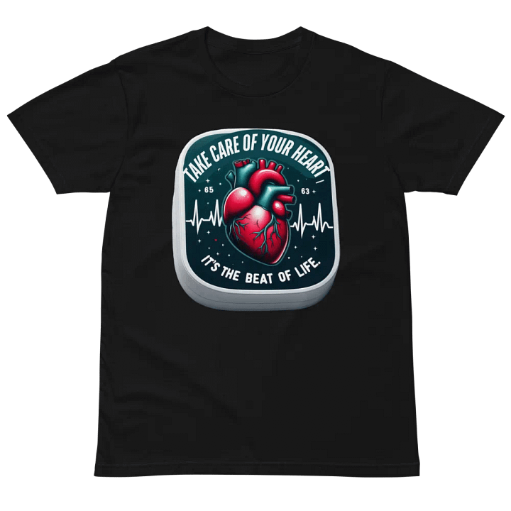 Heartbeat of Life Unisex Premium Tee product image (4)
