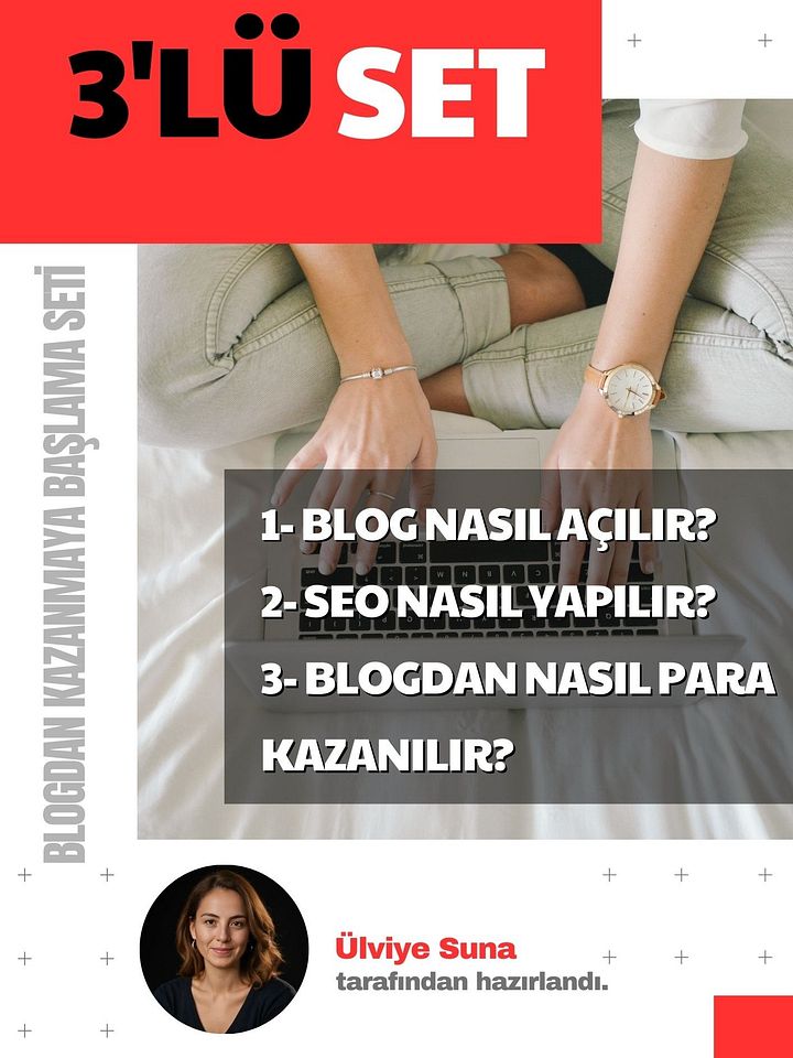 Blog Rehber Seti: 3'ü Bir Arada product image (1)