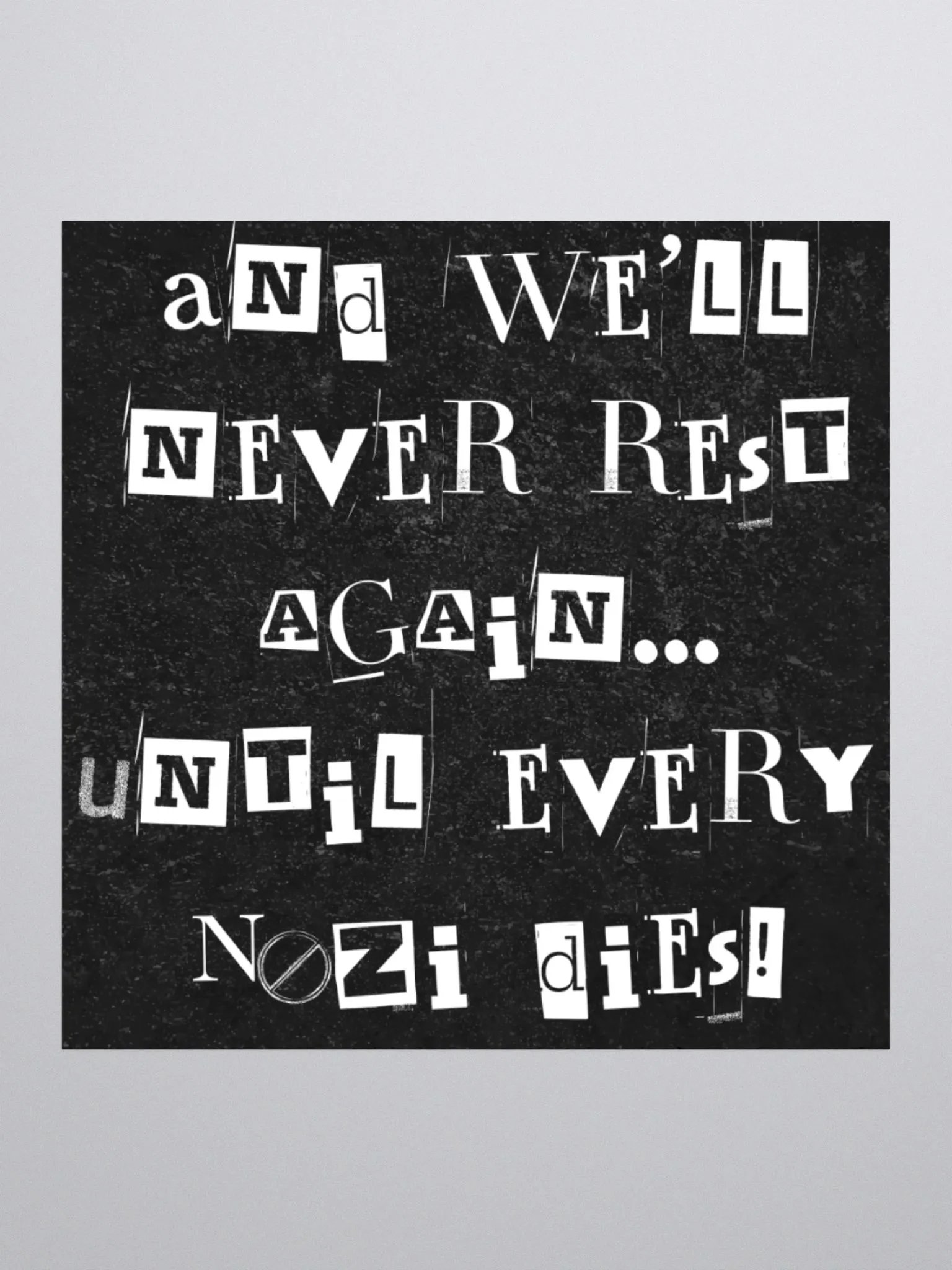 Resist Hate Sticker product image (1)
