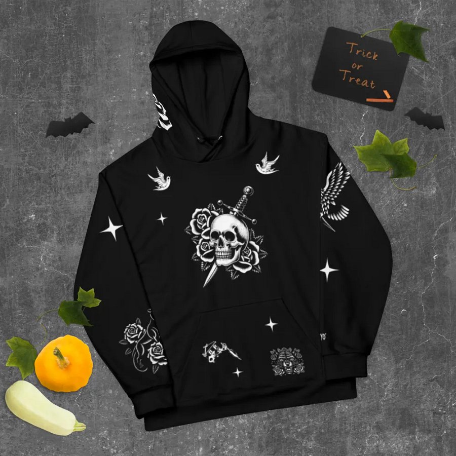 FOYO Old School tattoo prints Hoddie product image (8)