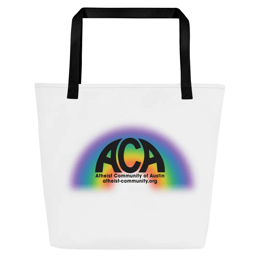 Atheist Community of Austin Rainbow Tote product image (1)
