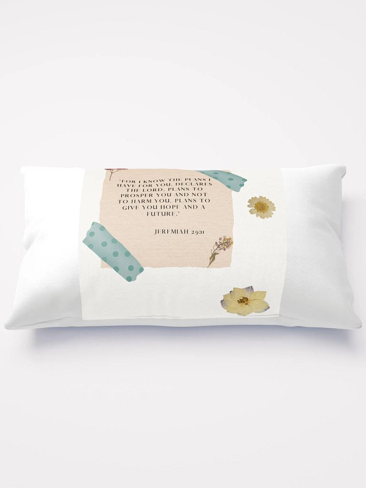 Jeremiah 11:29 printed pm pillow case product image (2)