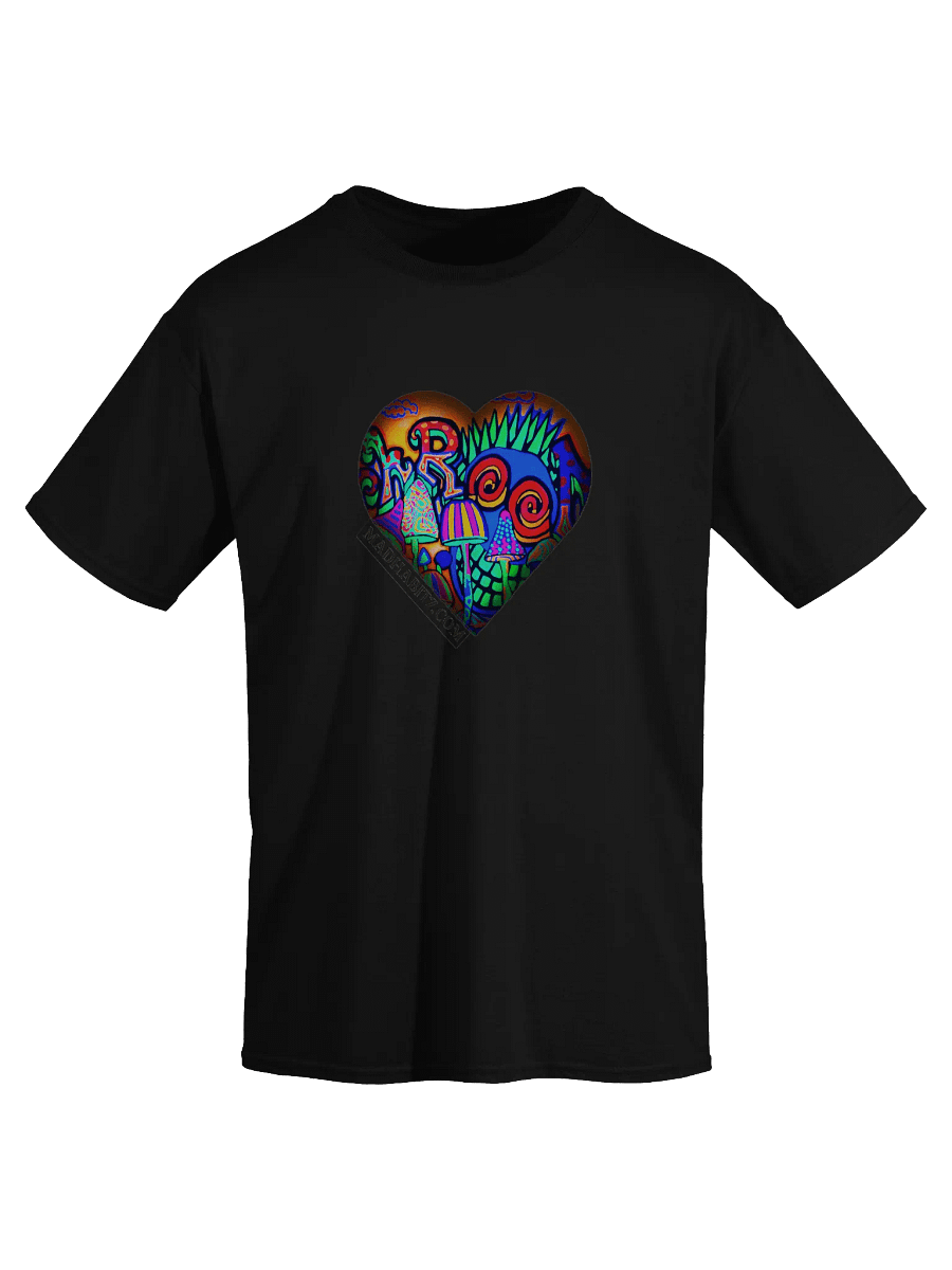 Psychedelic Mushrooms Heart Tee product image (17)