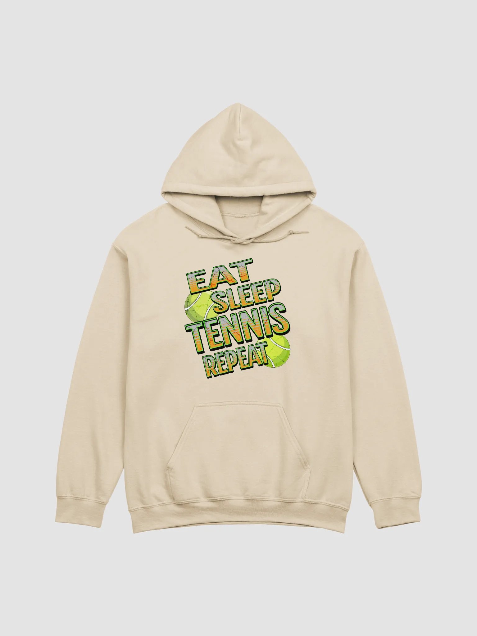 Eat Sleep Tennis Repeat Angle Riot Classic Hoodie product image (13)
